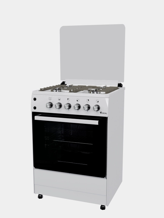 Газовая плита L280 ГК 4 конфорки, объем духовки 65 л, 60 * 60