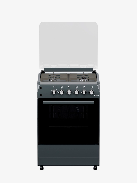 Газовая плита L280 ГК 4 конфорки, объем духовки 65 л, 60 * 60