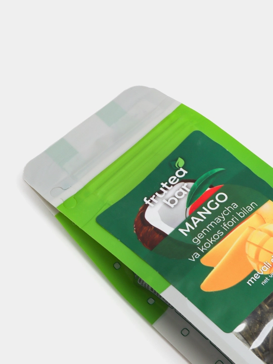 Fruteabar "Манго с генмайчой и ароматом кокоса" Чай зеленый листовой с добавками, 50 гр