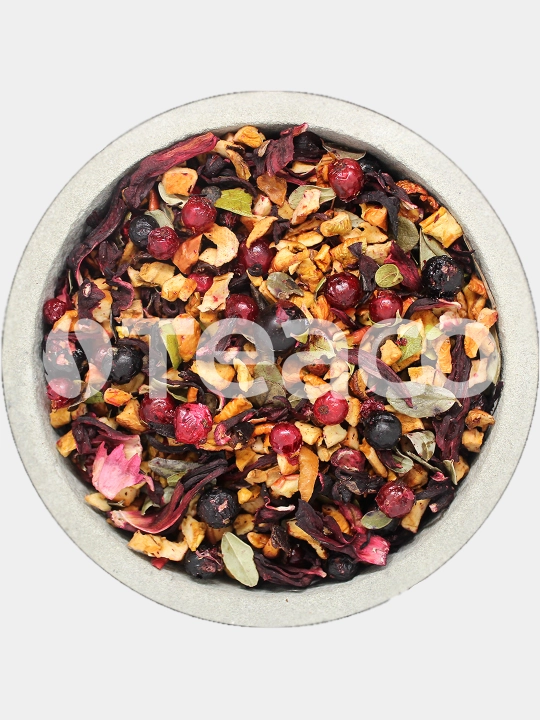 Fruteabar "Гранат с малиной и гибискусом" Чайный напиток сухой рассыпной, 50 гр
