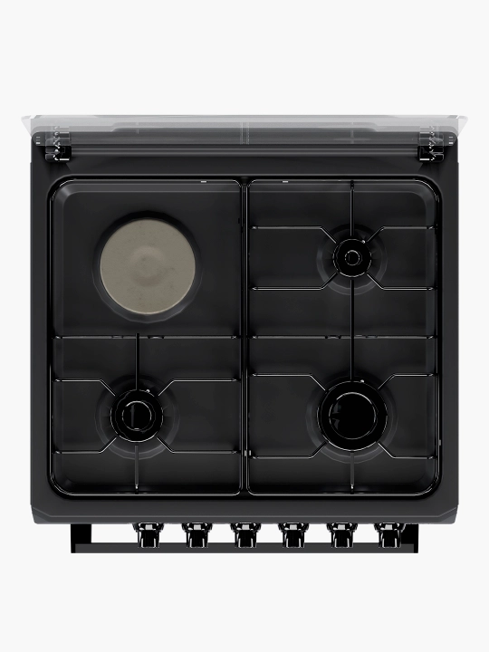 Gaz plita Ideal L305, 3+1 konforkali, pech hajmi 65 litr, 60 * 60
