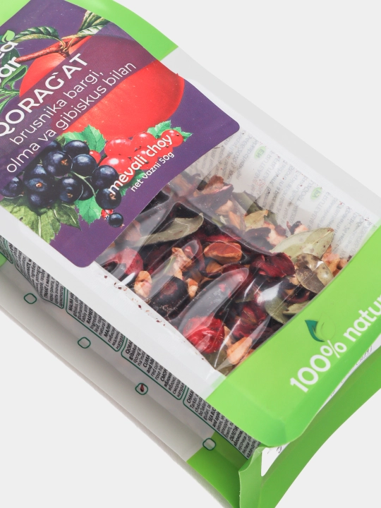 Чайный напиток "Fruteabar", Смородина с брусничным листом, яблоком и гибискусом, 50 гр