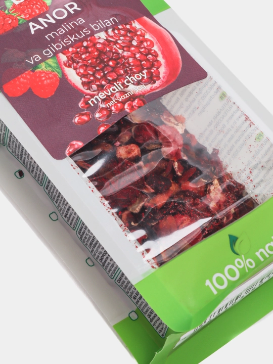 Fruteabar "Гранат с малиной и гибискусом" Чайный напиток сухой рассыпной, 50 гр