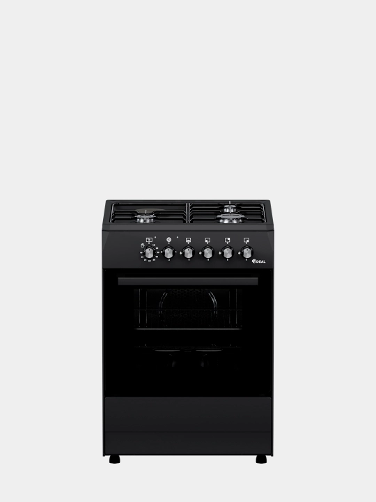 Gaz plita IDEAL L305 eco, 3+1 konforkali, pech hajmi 65 litr, 60 * 60