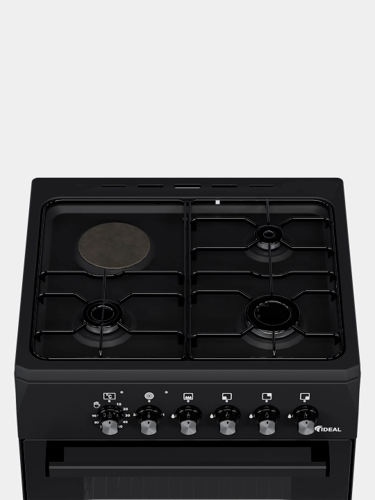 Gaz plita IDEAL L305 eco, 3+1 konforkali, pech hajmi 65 litr, 60 * 60