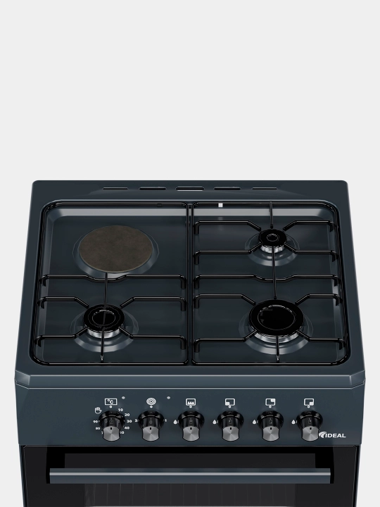 Gaz plita IDEAL L305 eco, 3+1 konforkali, pech hajmi 65 litr, 60 * 60