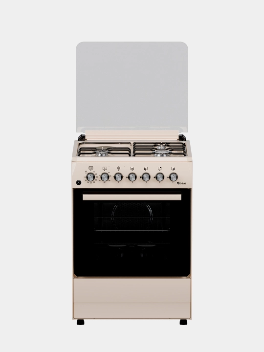 Ideal L350 3+1 konforkali gaz plitasi, pech hajmi 65 l, 60 * 60