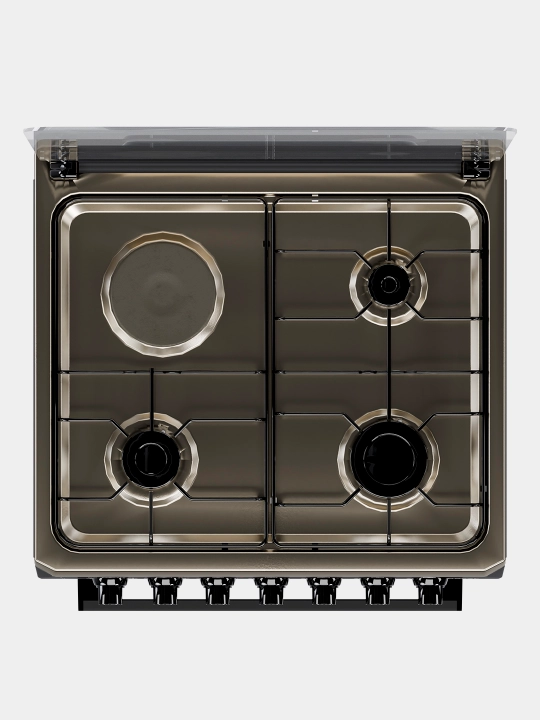 Ideal L410 gaz plitasi, 3+1 konforkali, duxovka hajmi 65 l, 60x60