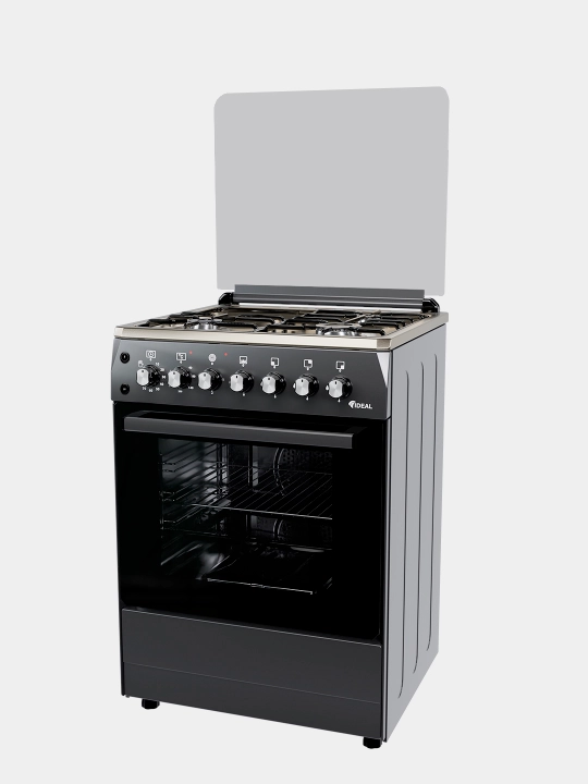 Ideal L410 gaz plitasi, 3+1 konforkali, duxovka hajmi 65 l, 60x60