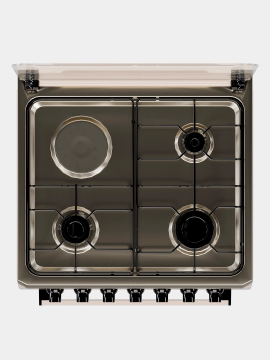 Ideal L410 gaz plitasi, 3+1 konforkali, duxovka hajmi 65 l, 60x60