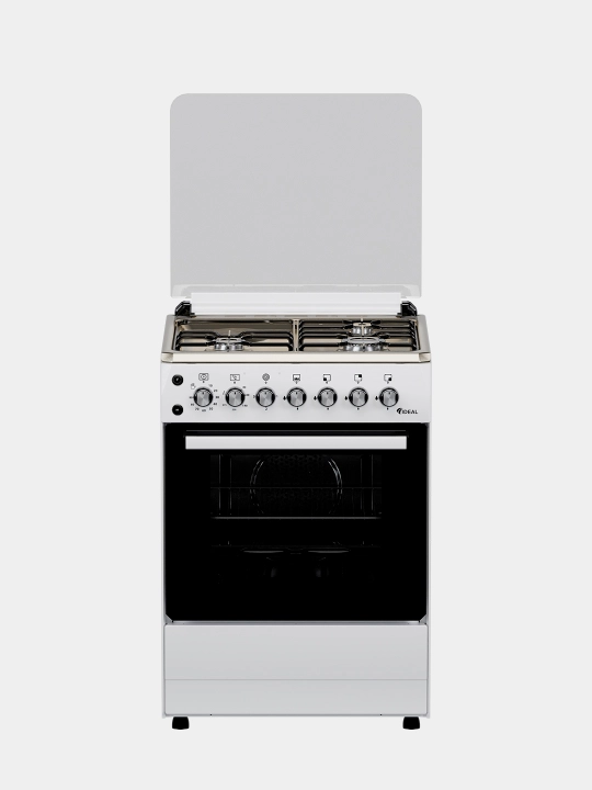 Ideal L410 gaz plitasi, 3+1 konforkali, duxovka hajmi 65 l, 60x60