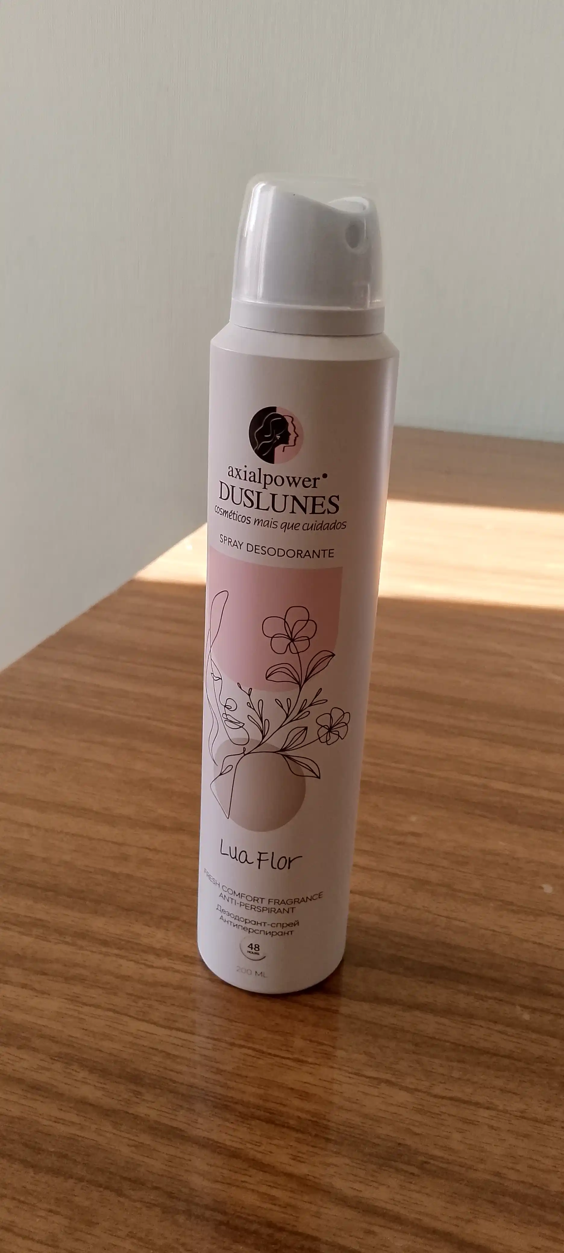 Ayollar uchun dezodorant sprey Doslunas Luna Flore, 200 ml