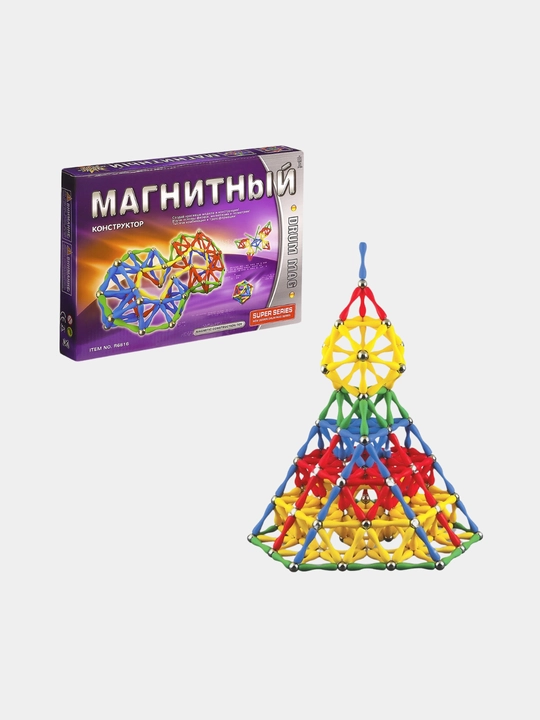 Магнитный конструктор для детей, развивающая игрушка, головоломка