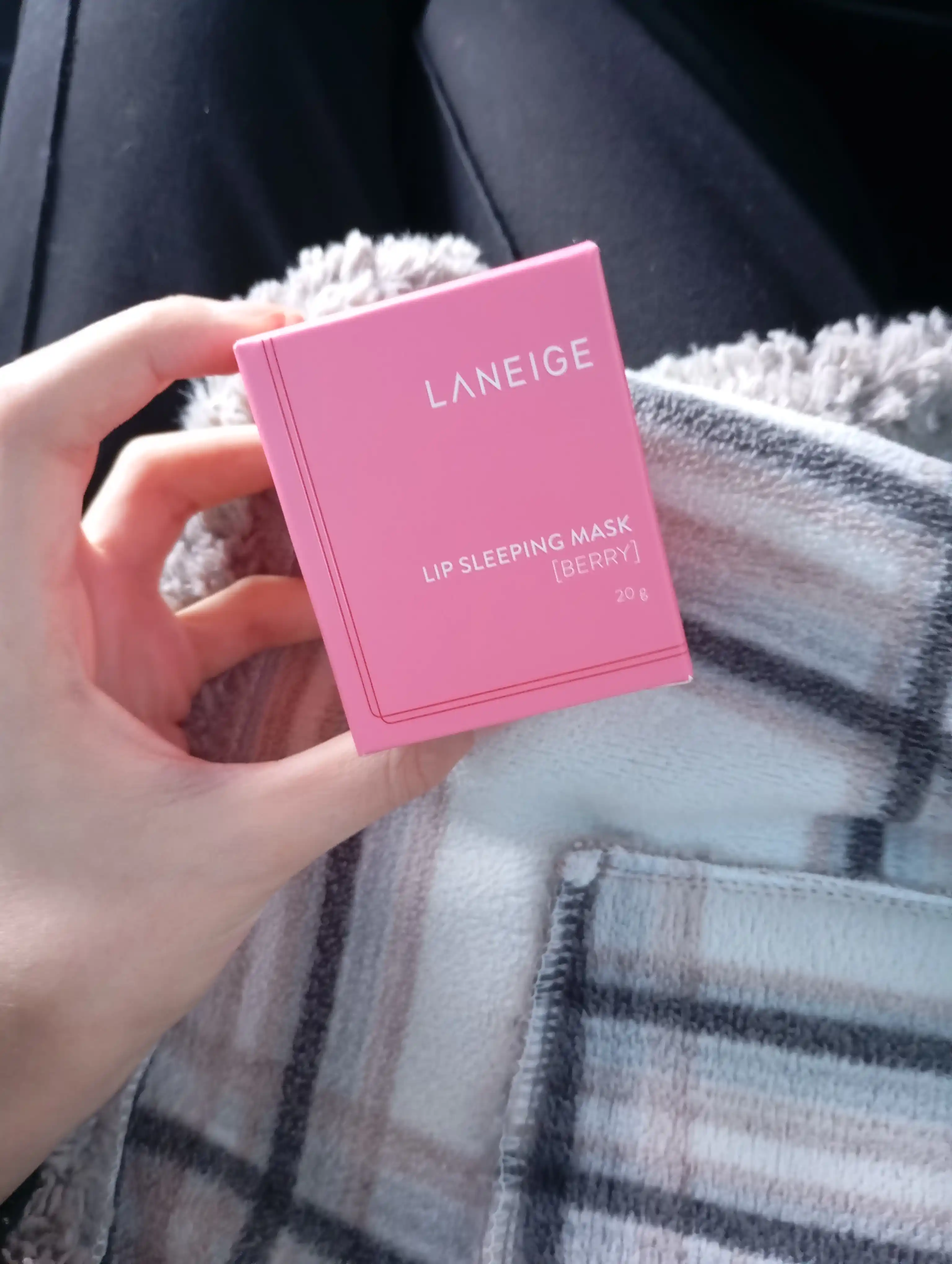 Бальзам и ночная маска для губ Laneige, увлажняющий и восстанавливающий, 20 г