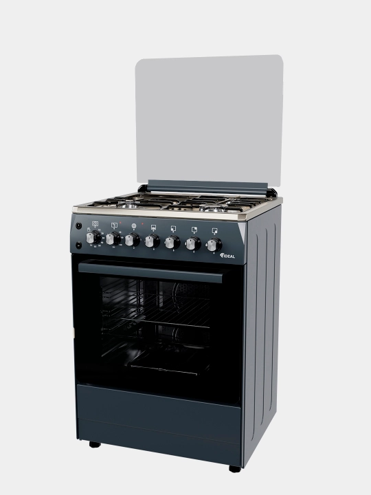 Ideal L410 gaz plitasi, 3+1 konforkali, duxovka hajmi 65 l, 60x60