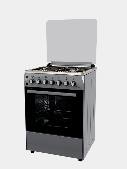 Ideal L410 gaz plitasi, 3+1 konforkali, duxovka hajmi 65 l, 60x60