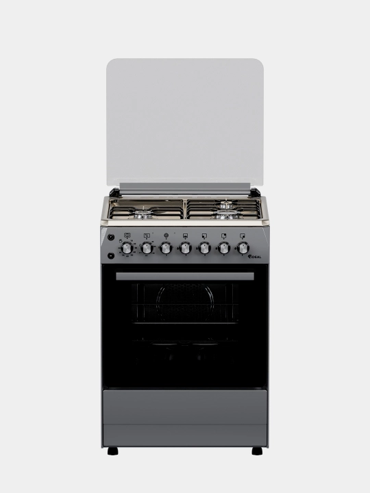 Ideal L410 gaz plitasi, 3+1 konforkali, duxovka hajmi 65 l, 60x60