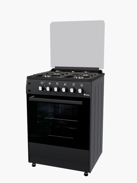 Gaz plitasi Ideal L265, 4 konforkali, pechning hajmi 65 litr, 60 * 60