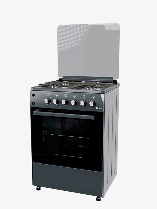 Gaz plitasi Ideal L265, 4 konforkali, pechning hajmi 65 litr, 60 * 60