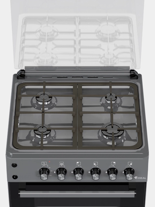 Gaz plitasi Ideal L265, 4 konforkali, pechning hajmi 65 litr, 60 * 60