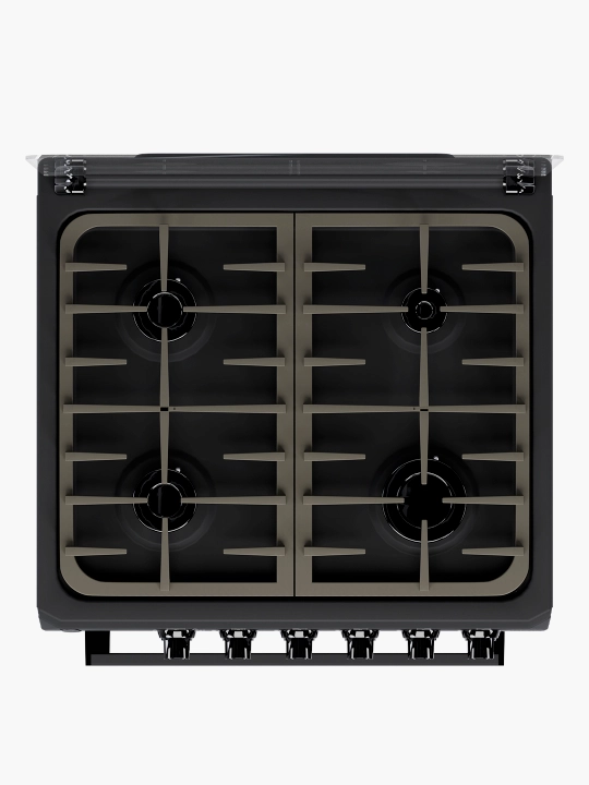 Газовая плита Ideal L155 ГК, 4 конфорки, объем духовки 65 л, 60 * 60