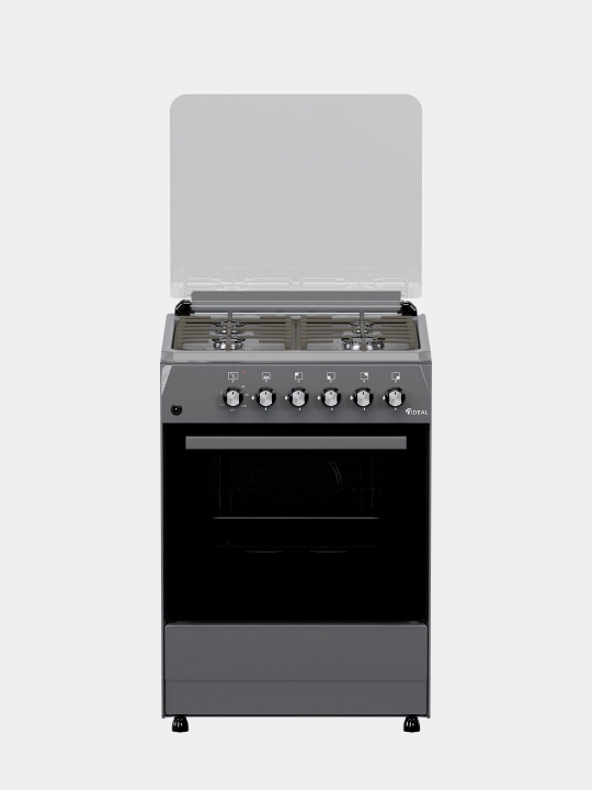 Газовая плита Ideal L155 ГК, 4 конфорки, объем духовки 65 л, 60 * 60