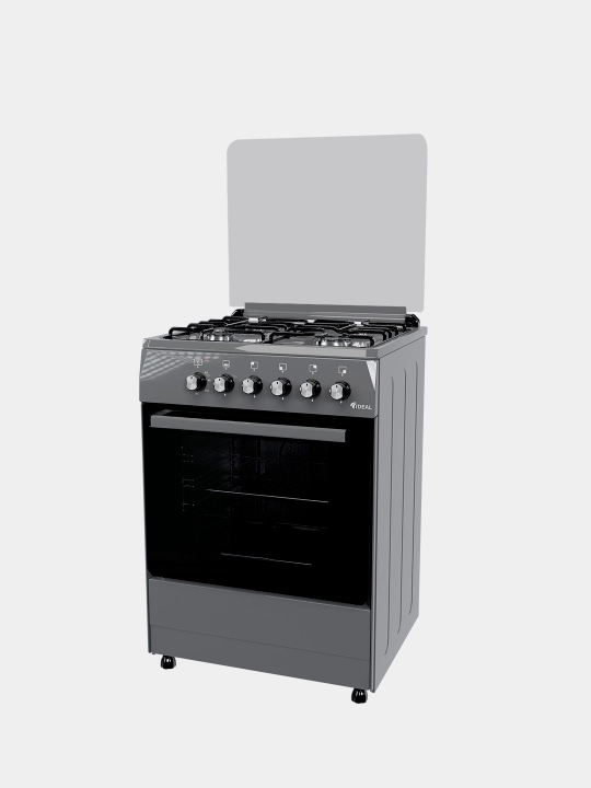 Gaz plita Ideal L110, 4 konforkali, pech hajmi 65 litr, 60 * 60
