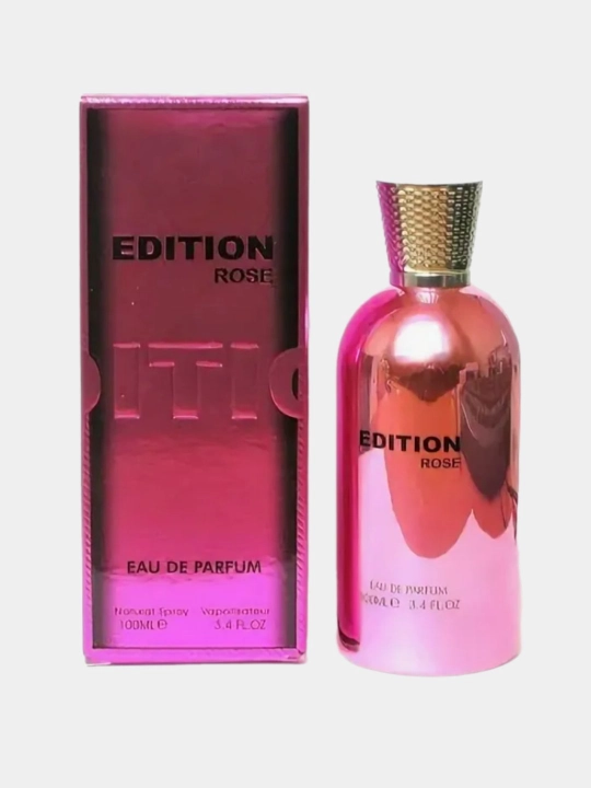 Парфюмерная вода Edittion rose Fragrance world edp, 100 мл - 