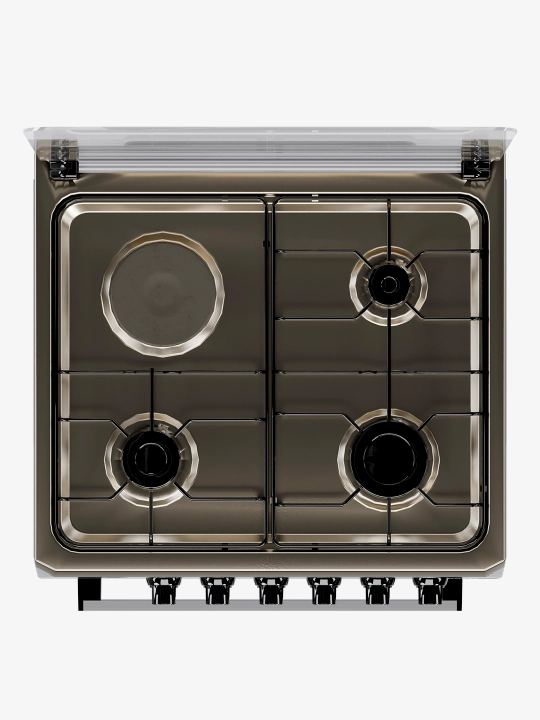Газовая плита Ideal L325, 3+1 конфорки, oбъем духовки 65 л, 60 * 60