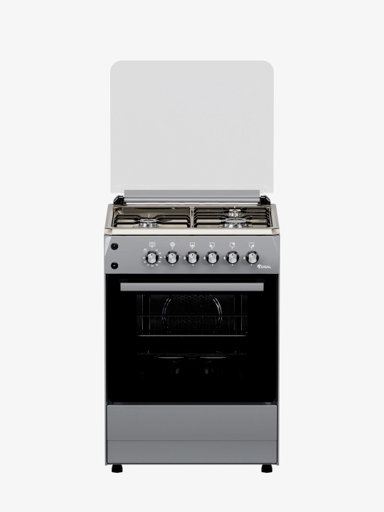 Газовая плита Ideal L325, 3+1 конфорки, oбъем духовки 65 л, 60 * 60