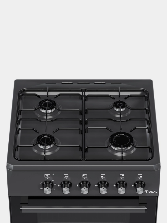 Gaz plita L110 eco, 4 konforkali, pech hajmi 65 litr, 60 * 60 sm