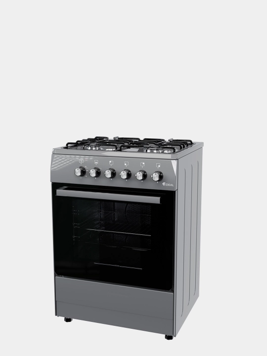 Gaz plita L110 eco, 4 konforkali, pech hajmi 65 litr, 60 * 60 sm