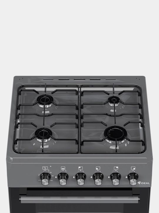 Gaz plita L110 eco, 4 konforkali, pech hajmi 65 litr, 60 * 60 sm