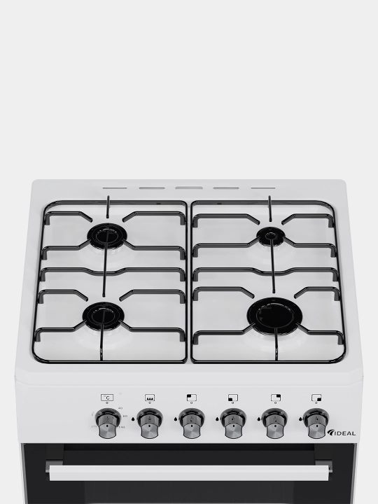 Gaz plita L110 eco, 4 konforkali, pech hajmi 65 litr, 60 * 60 sm