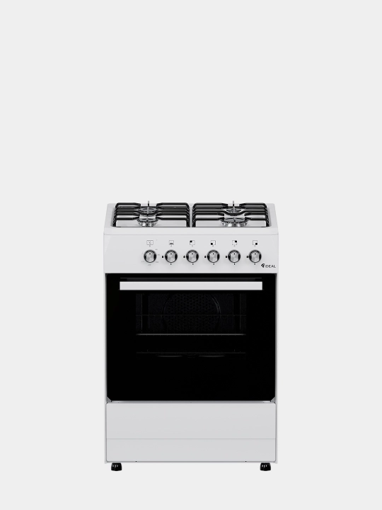 Gaz plita L110 eco, 4 konforkali, pech hajmi 65 litr, 60 * 60 sm