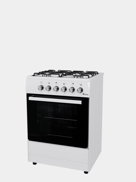 Gaz plita L110 eco, 4 konforkali, pech hajmi 65 litr, 60 * 60 sm