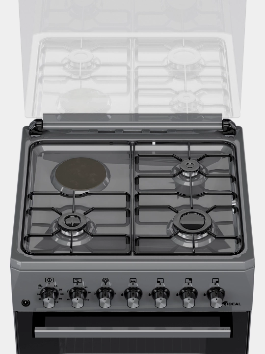 Ideal L350 3+1 konforkali gaz plitasi, pech hajmi 65 l, 60 * 60