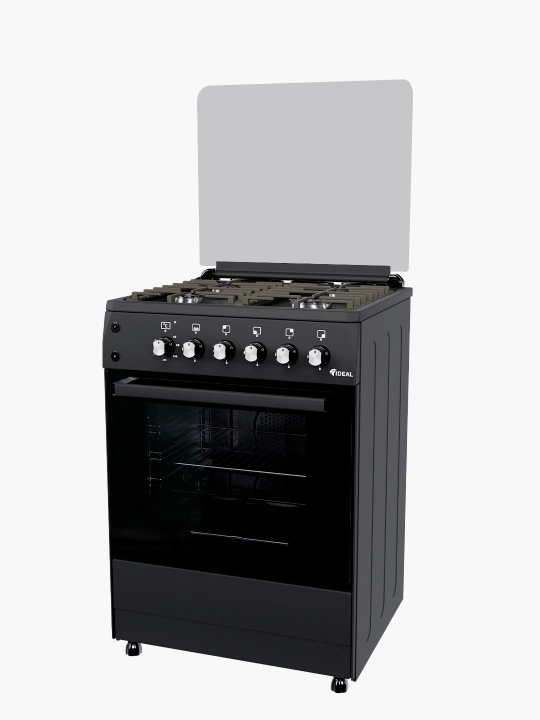 Газовая плита L280 ГК 4 конфорки, объем духовки 65 л, 60 * 60