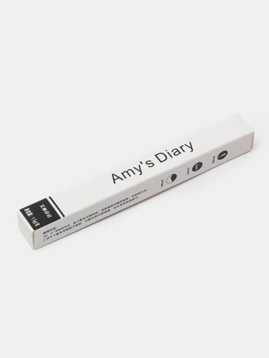 Kipriklar uchun tush Amy's Diary, suv o'tkazmaydigan, o'ta yupqa, uzaytiruvchi, qora