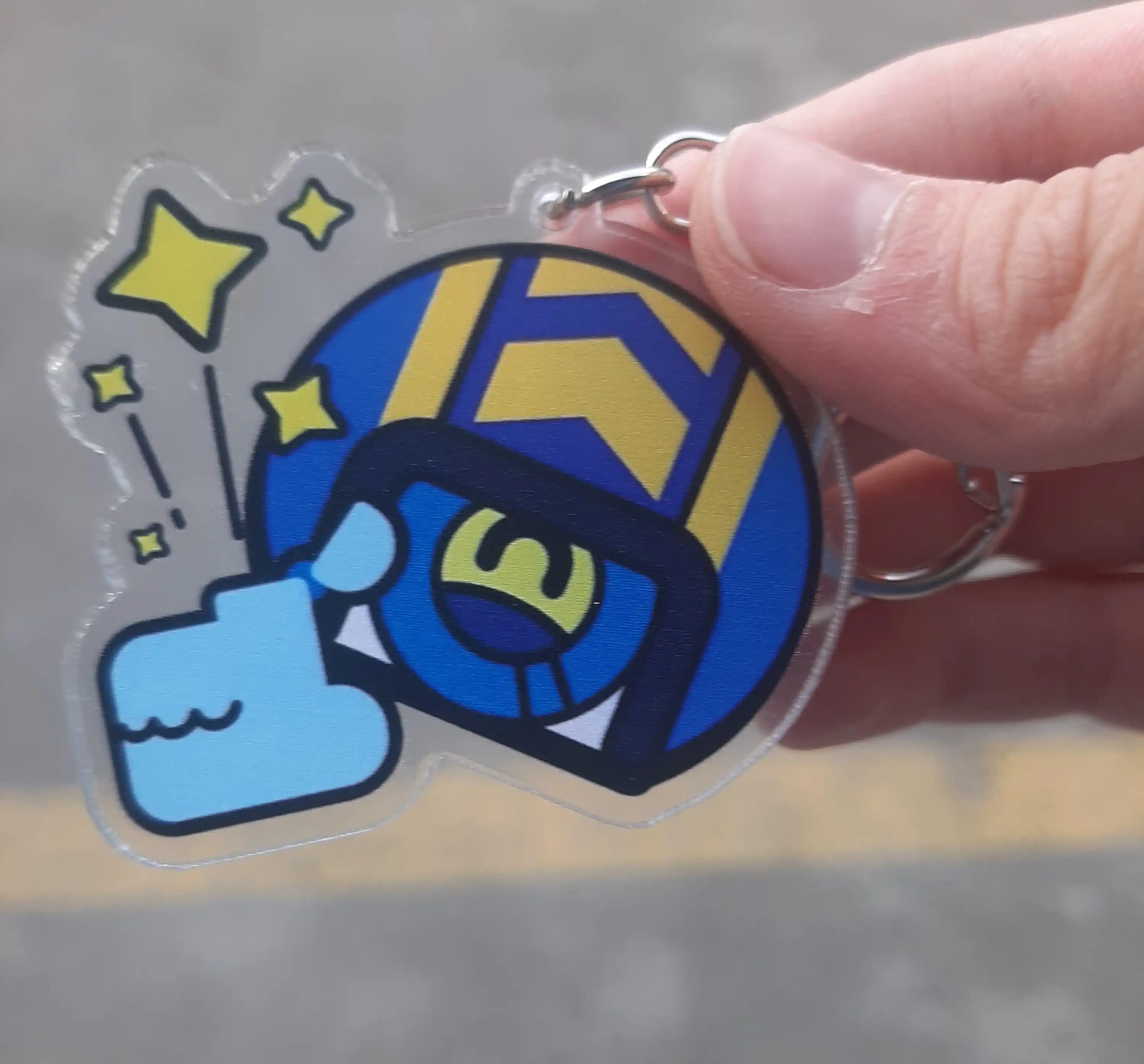 Брелок из игры Brawl Stars, игрушка, для коллекции, для ключей, для сумок