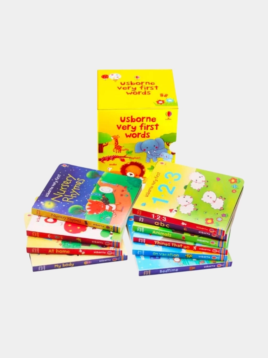 Usborne Busy Book, бизиборд-книжка из фетра — тактильная развивающая книга для малышей