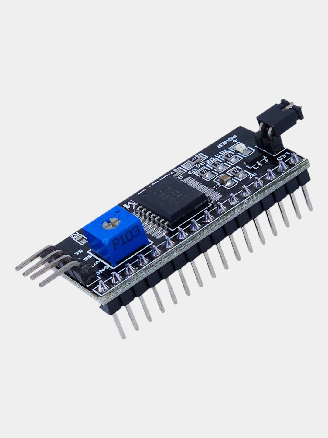 ЖК-адаптер I2C модуль платы дисплея - 