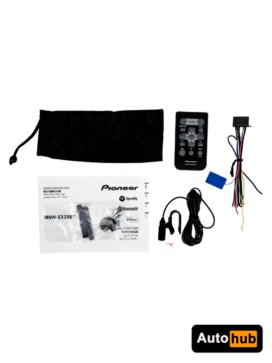 Pioneer MVH-S325BT avtomobil magnitolasi, Pioneer 325