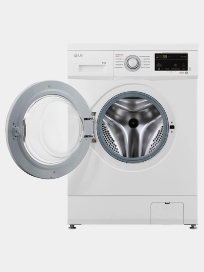 Стиральная машина LG F2J3WS1W, 6.5 кг