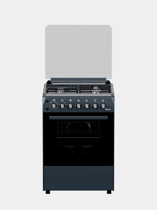 Ideal L400 gaz plitasi, 3 + 1 komfort, duxovka hajmi 65 l, 60 * 60