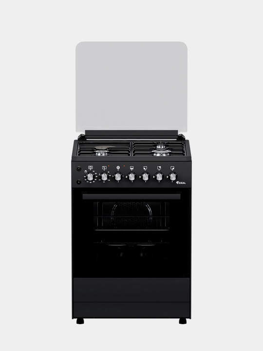 Ideal L400 gaz plitasi, 3 + 1 komfort, duxovka hajmi 65 l, 60 * 60