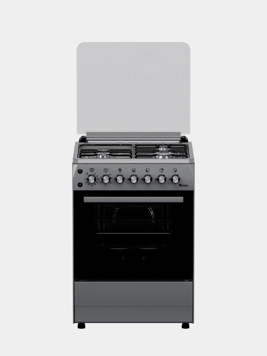 Ideal L400 gaz plitasi, 3 + 1 komfort, duxovka hajmi 65 l, 60 * 60