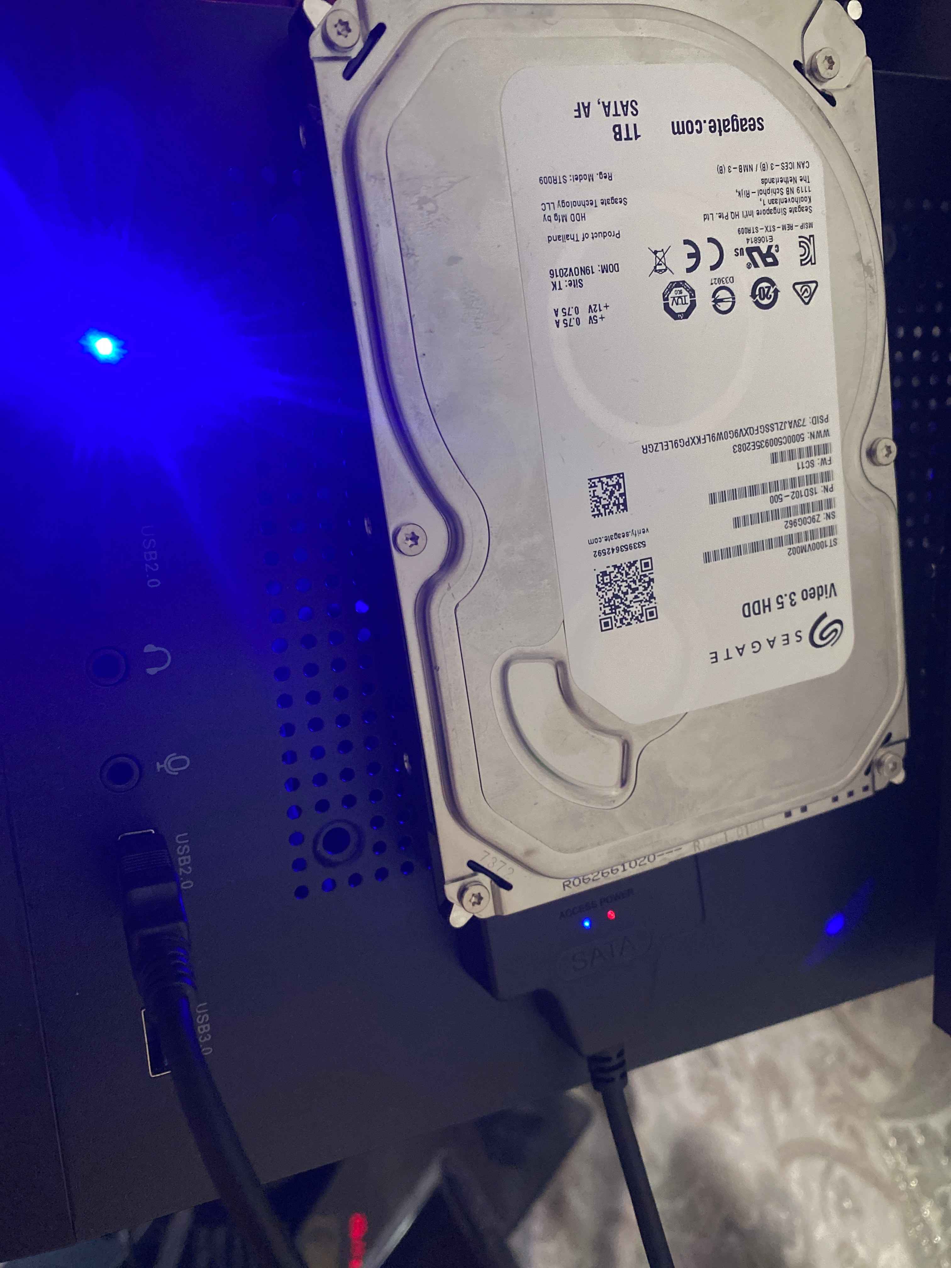 2.5" HDD/SSD tashqi qattiq disk korpusi, USB 3.0, SATA, External Case
