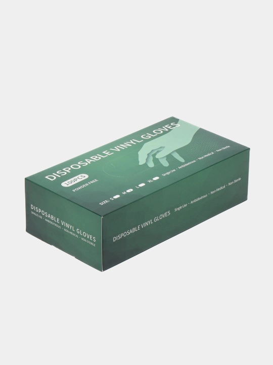 Перчатки резиновые, 100 шт, Disposable Gloves