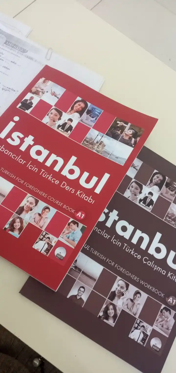Istanbul turk tili darslik, A1, A2, B1, B2, C1 qismlar, Studentbook va Workbook